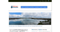 Desktop Screenshot of galapagosshuttle.com